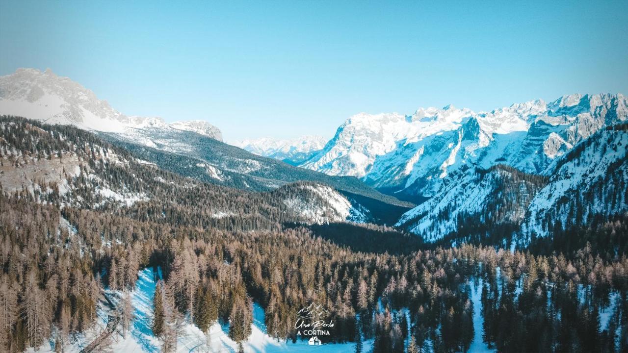 Una Perla A Cortina Lejlighed Cortina dʼAmpezzo Eksteriør billede